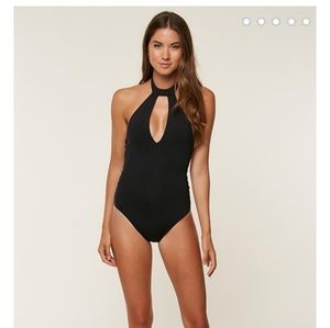 O'Neill hi-neck one piece